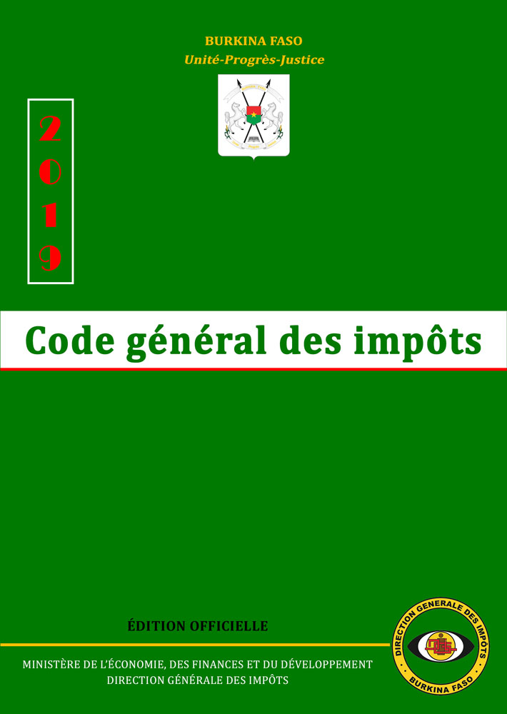 Burkina Faso, Code général des impôts 2019  DroitAfrique